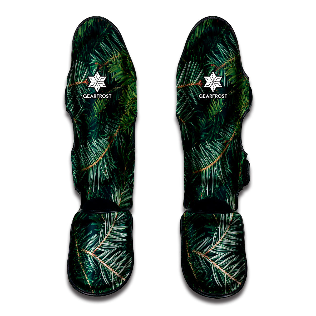 Christmas Tree Print Muay Thai Shin Guards