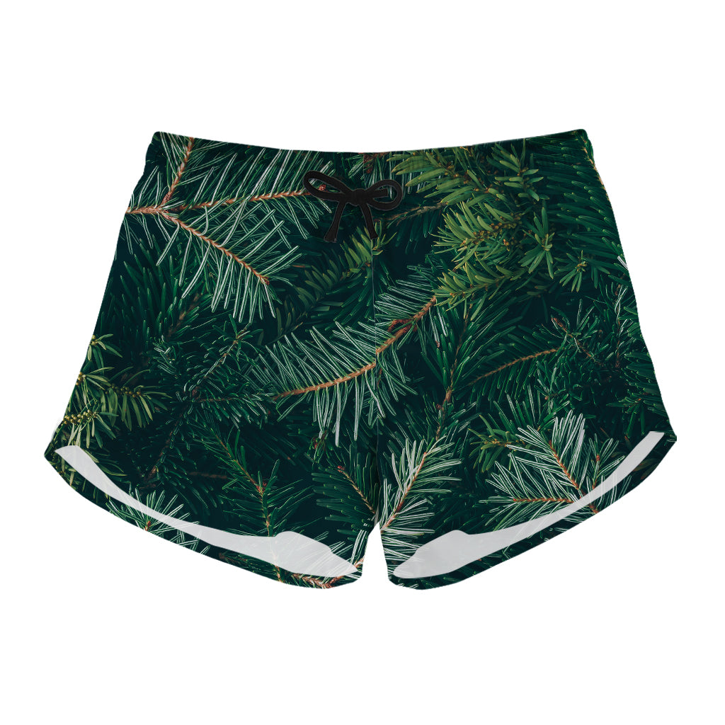 Christmas Tree Print Women's Shorts