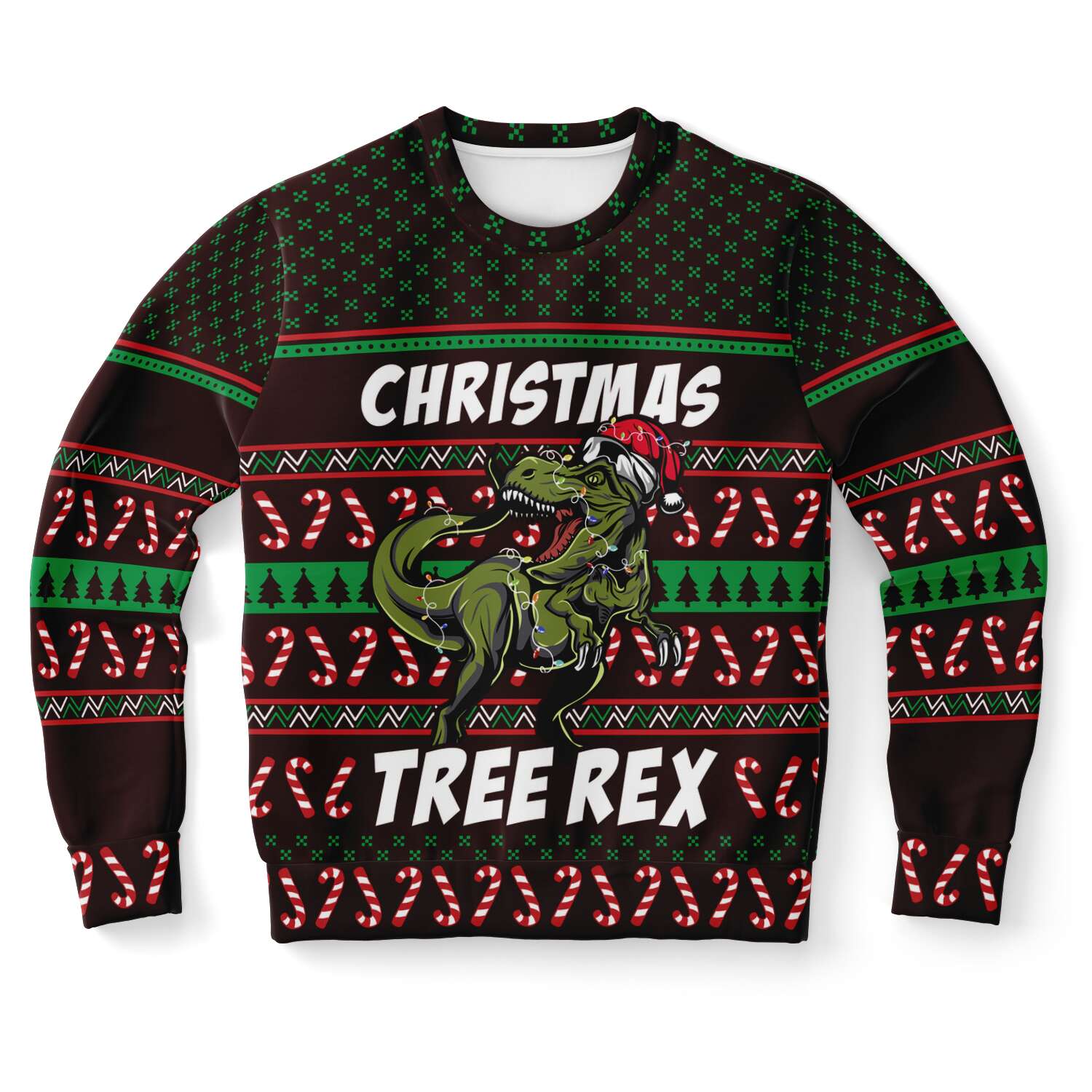 Christmas Tree Rex Ugly Christmas Sweater