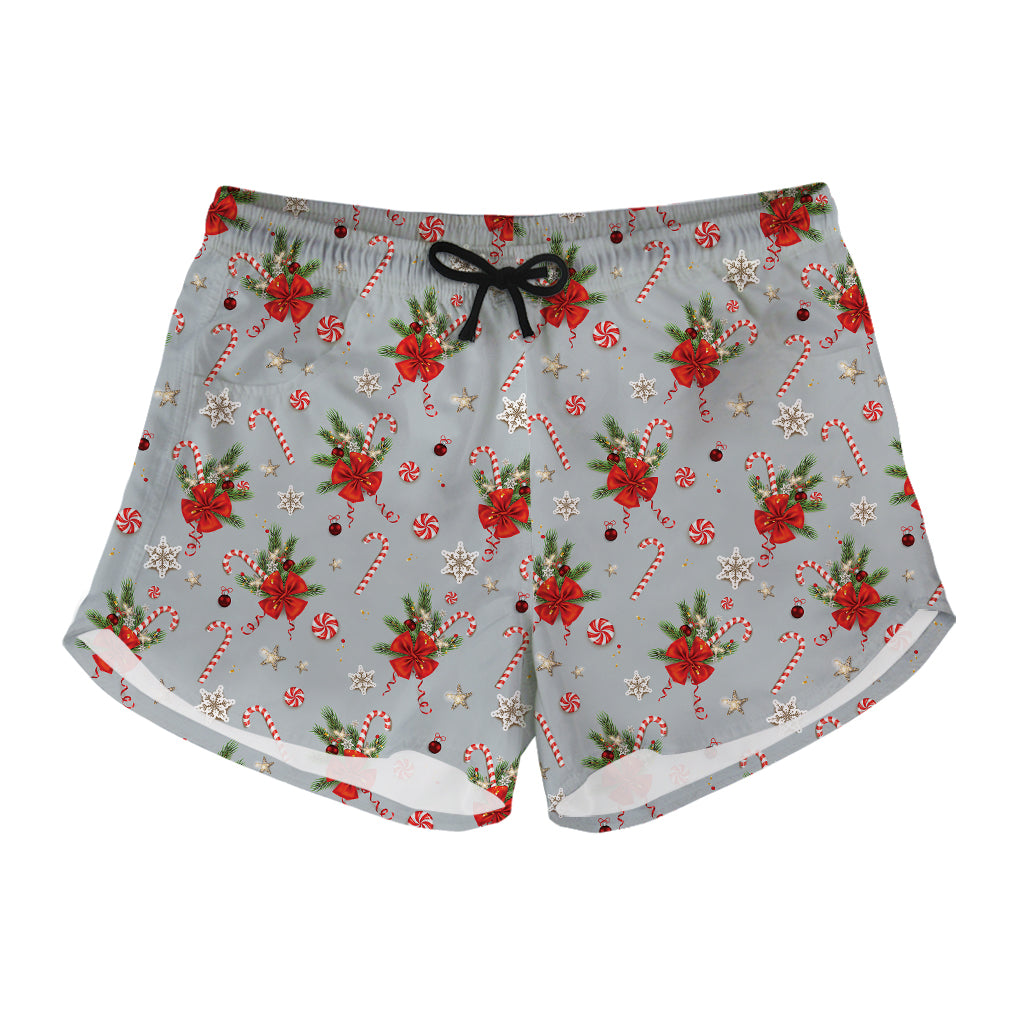 Christmas Winter Holiday Pattern Print Women's Shorts