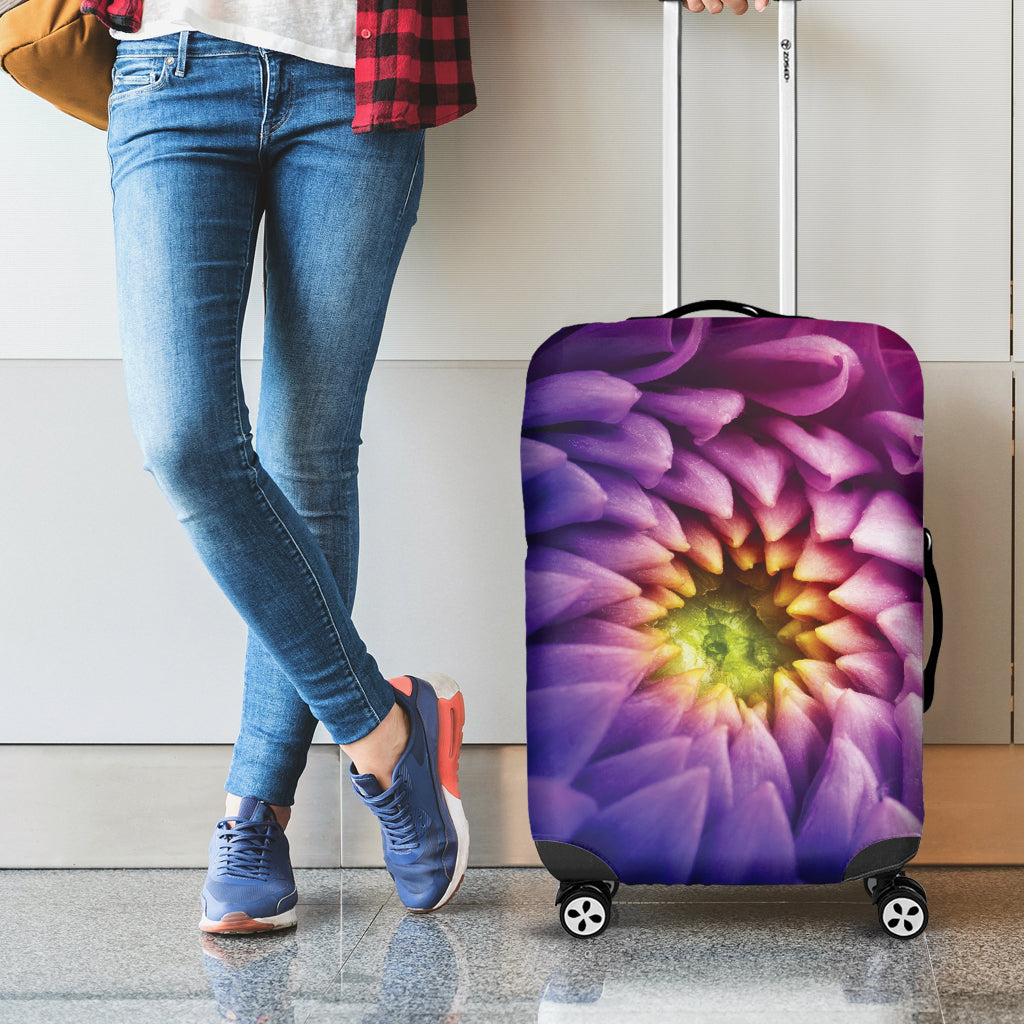 Chrysanthemum Flower Print Luggage Cover