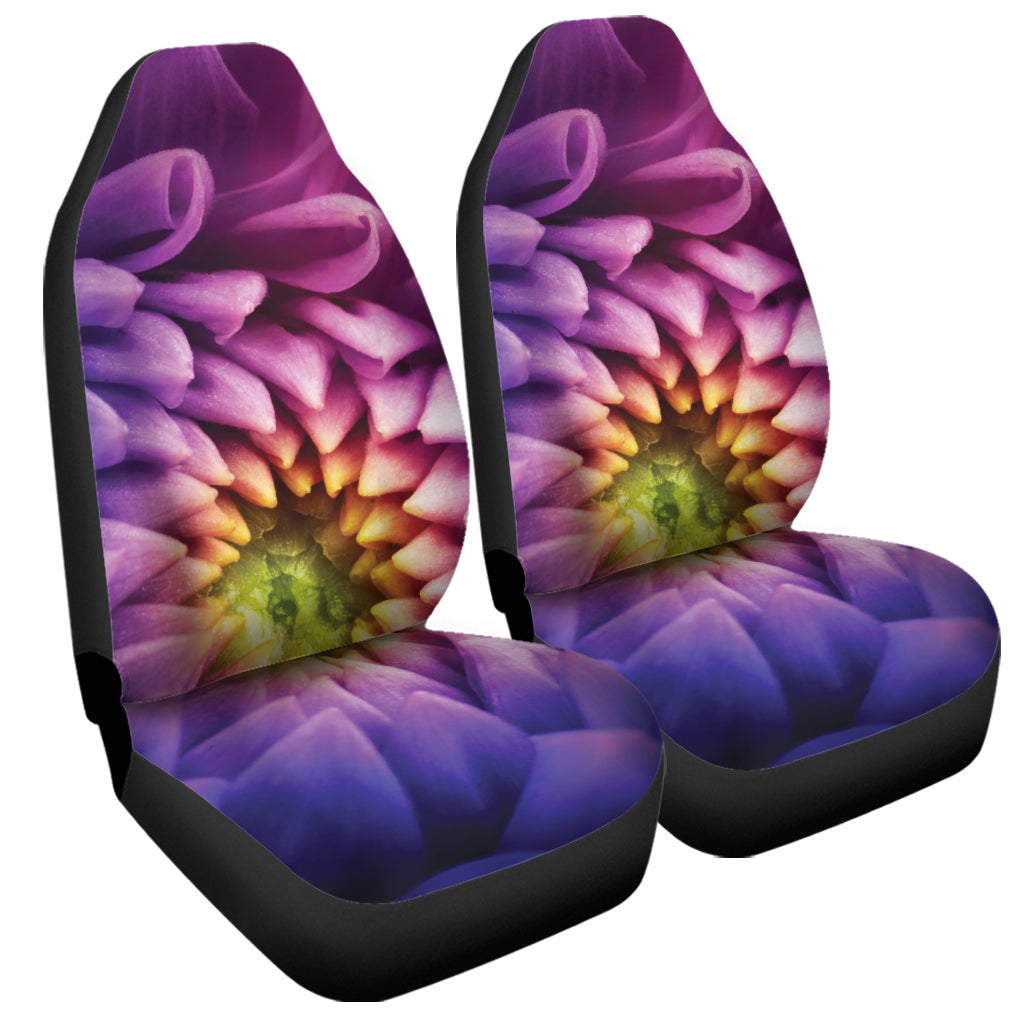 Chrysanthemum Flower Print Universal Fit Car Seat Covers