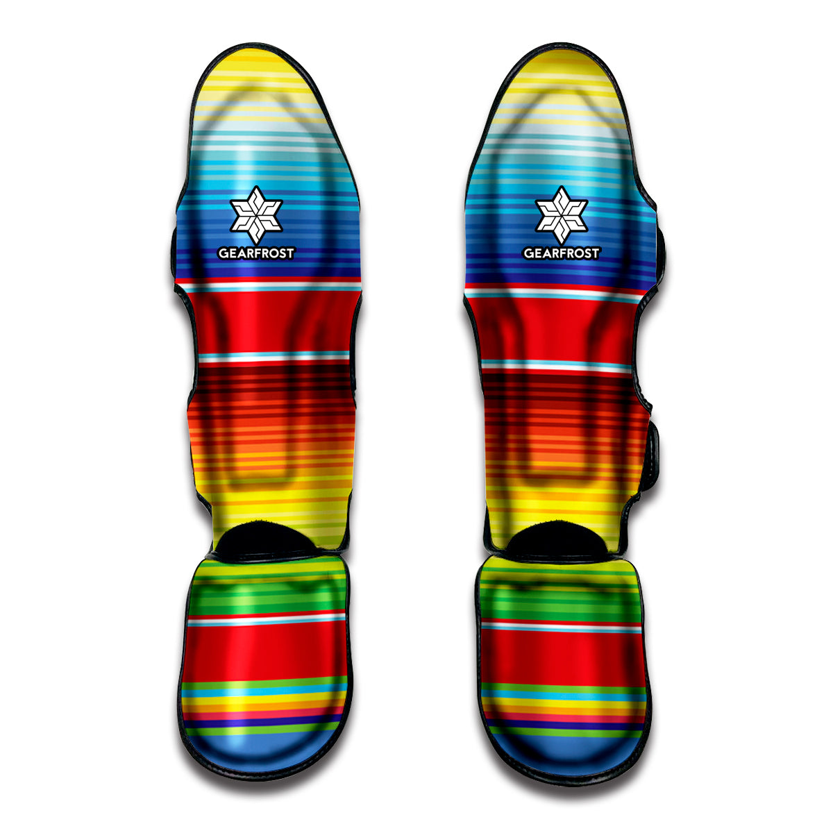 Cinco De Mayo Mexican Pattern Print Muay Thai Shin Guards