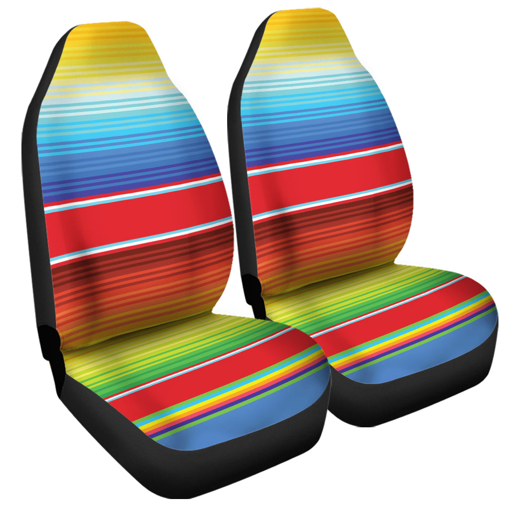 Cinco De Mayo Mexican Pattern Print Universal Fit Car Seat Covers