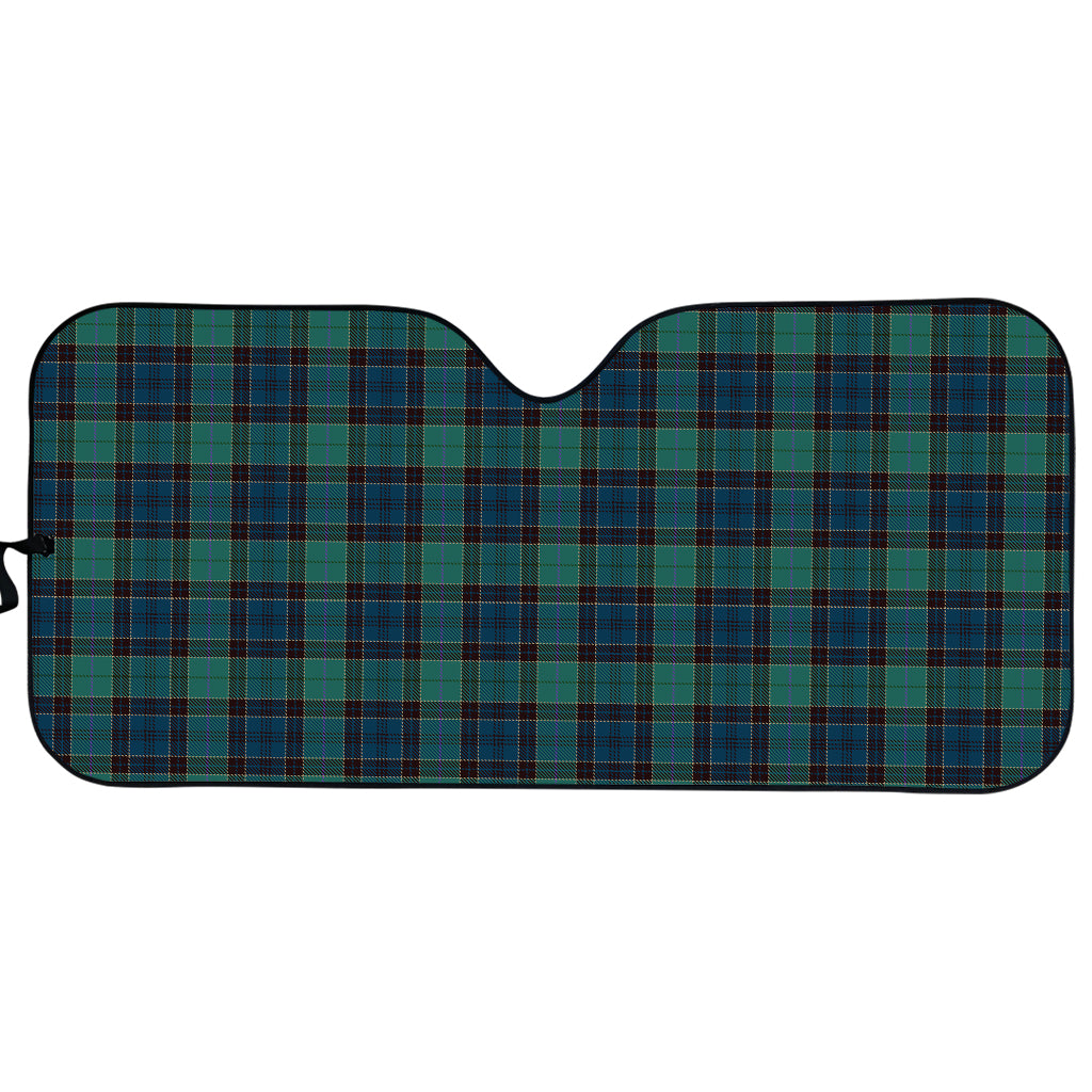 Clan Campbell Tartan Pattern Print Car Sun Shade