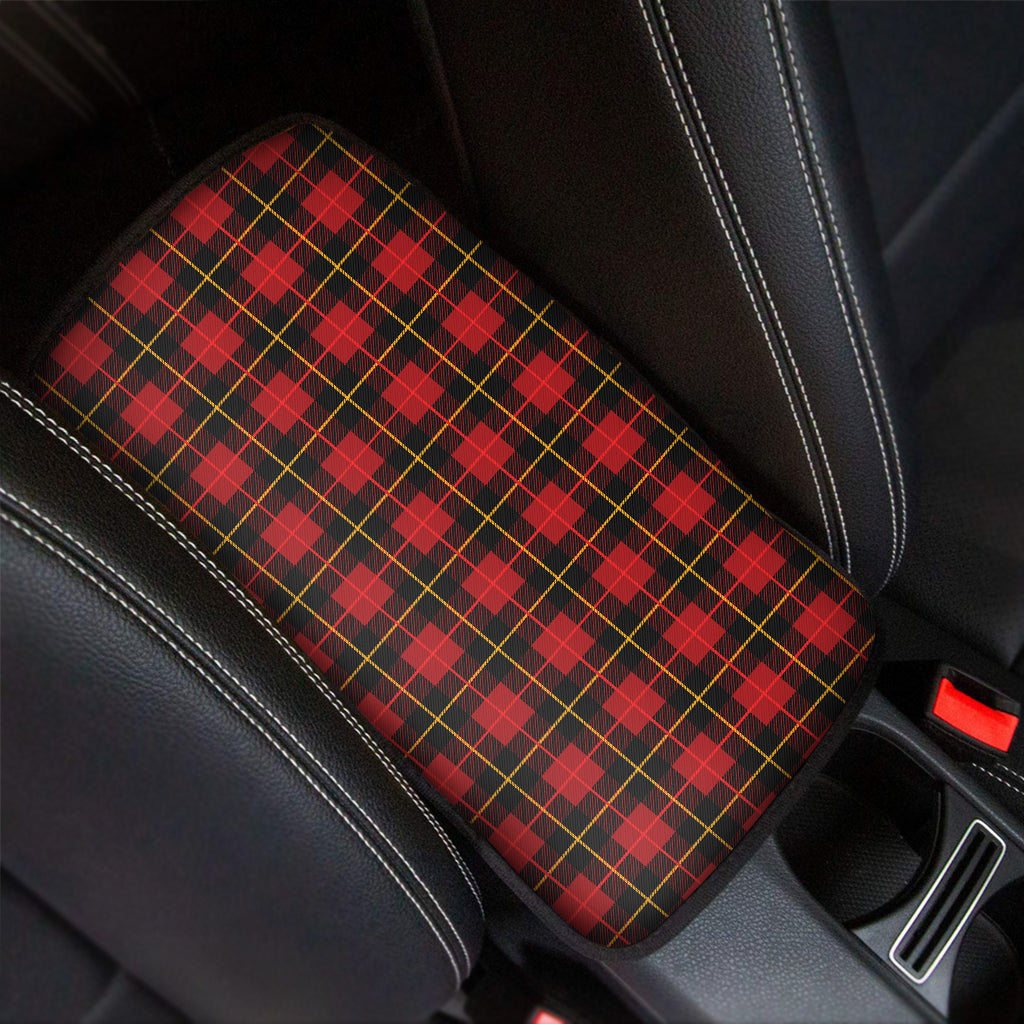 Clan Macqueen Tartan Pattern Print Car Center Console Cover