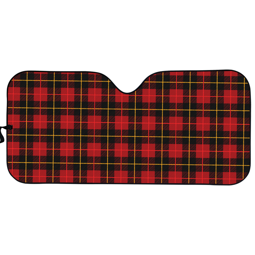 Clan Macqueen Tartan Pattern Print Car Sun Shade