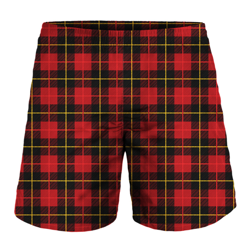 Clan Macqueen Tartan Pattern Print Men's Shorts