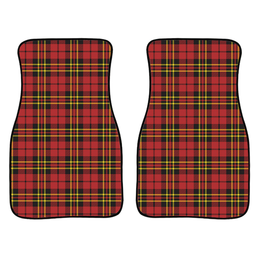 Clan Wallace Scottish Tartan Print Front Car Floor Mats