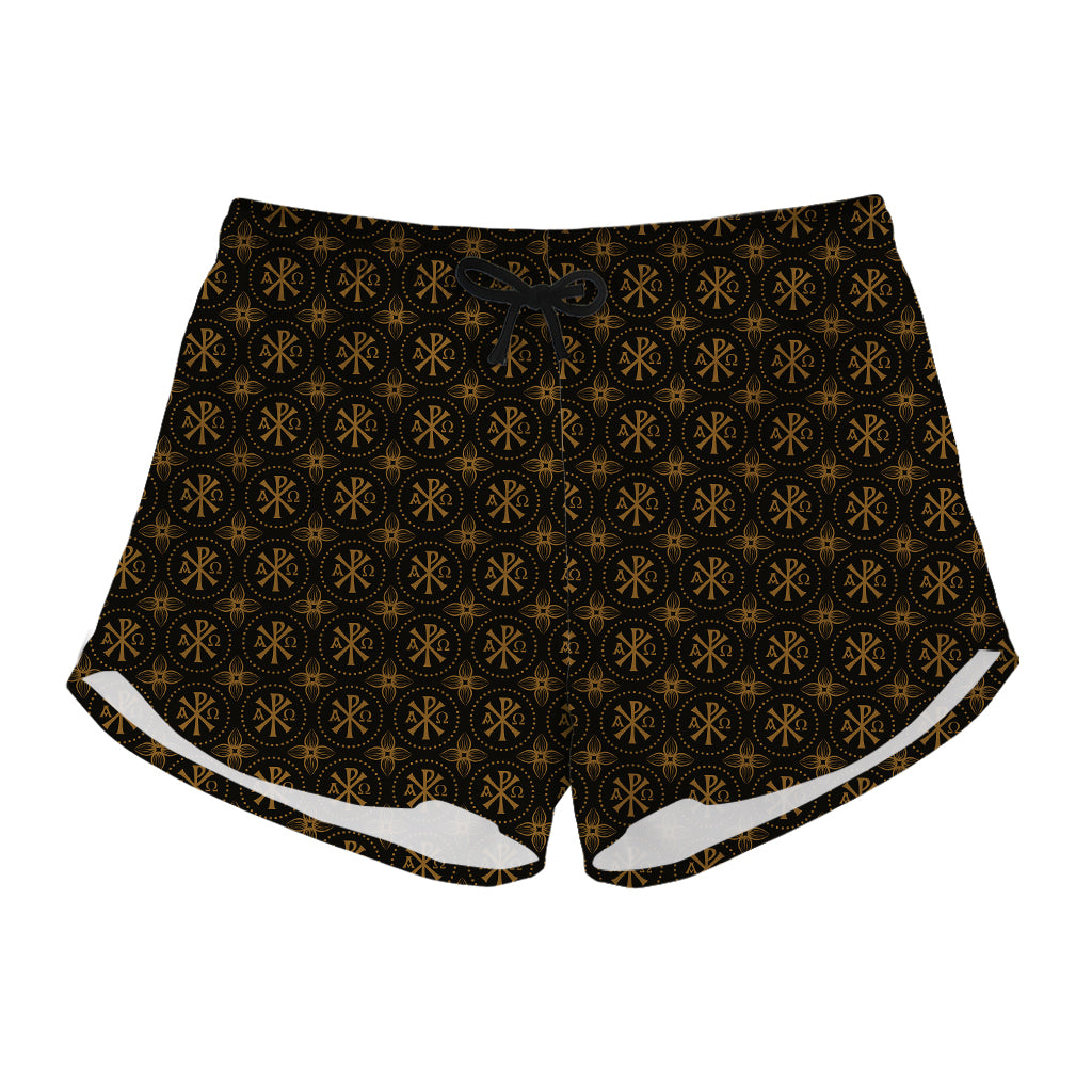 Classic Orthodox Pattern Print Women's Shorts