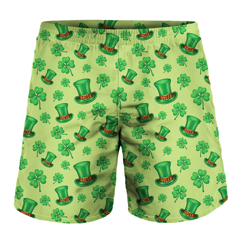 Clover And Hat St. Patrick's Day Print Men's Shorts