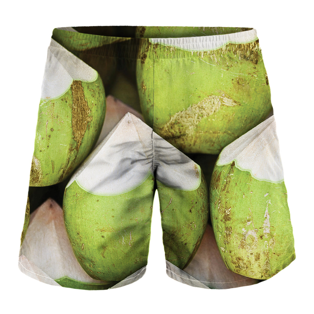 Coconut 3D Print Men's Shorts