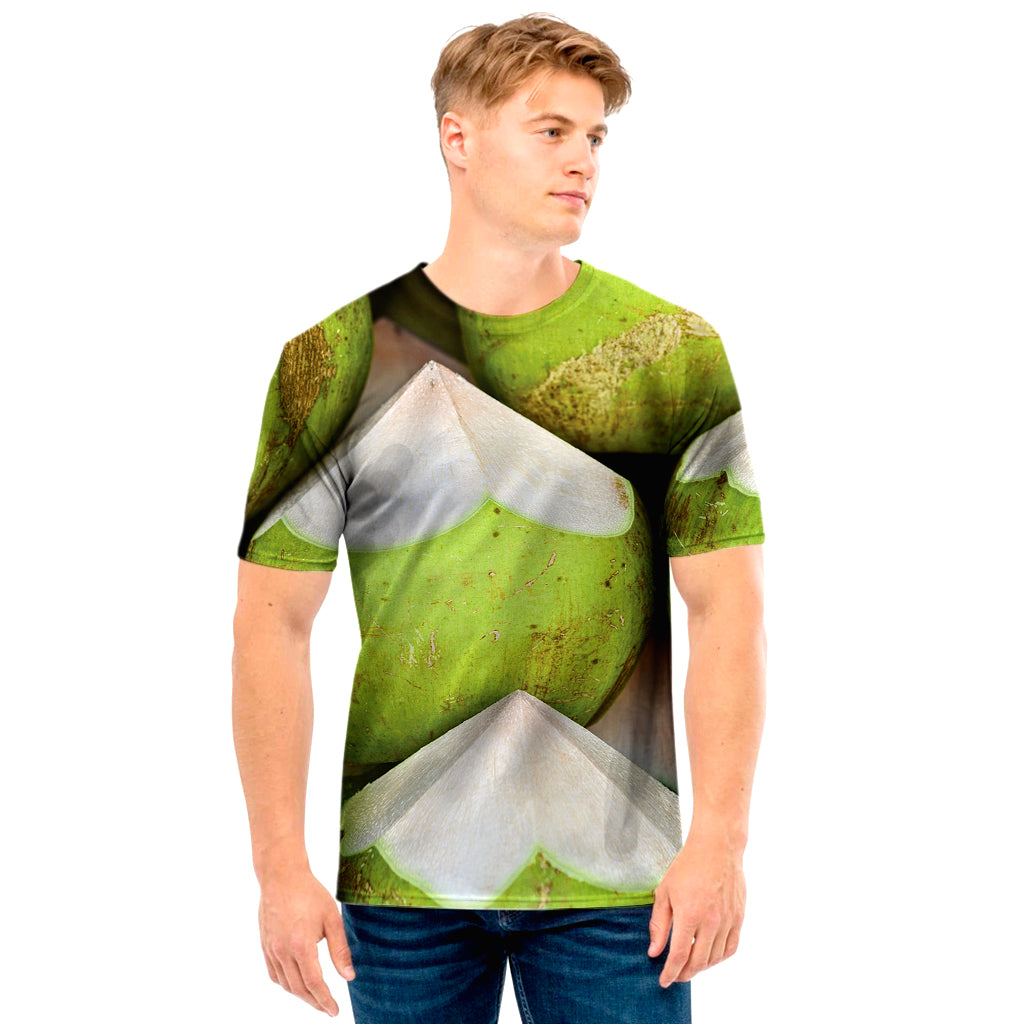 Coconut 3D Print Men's T-Shirt