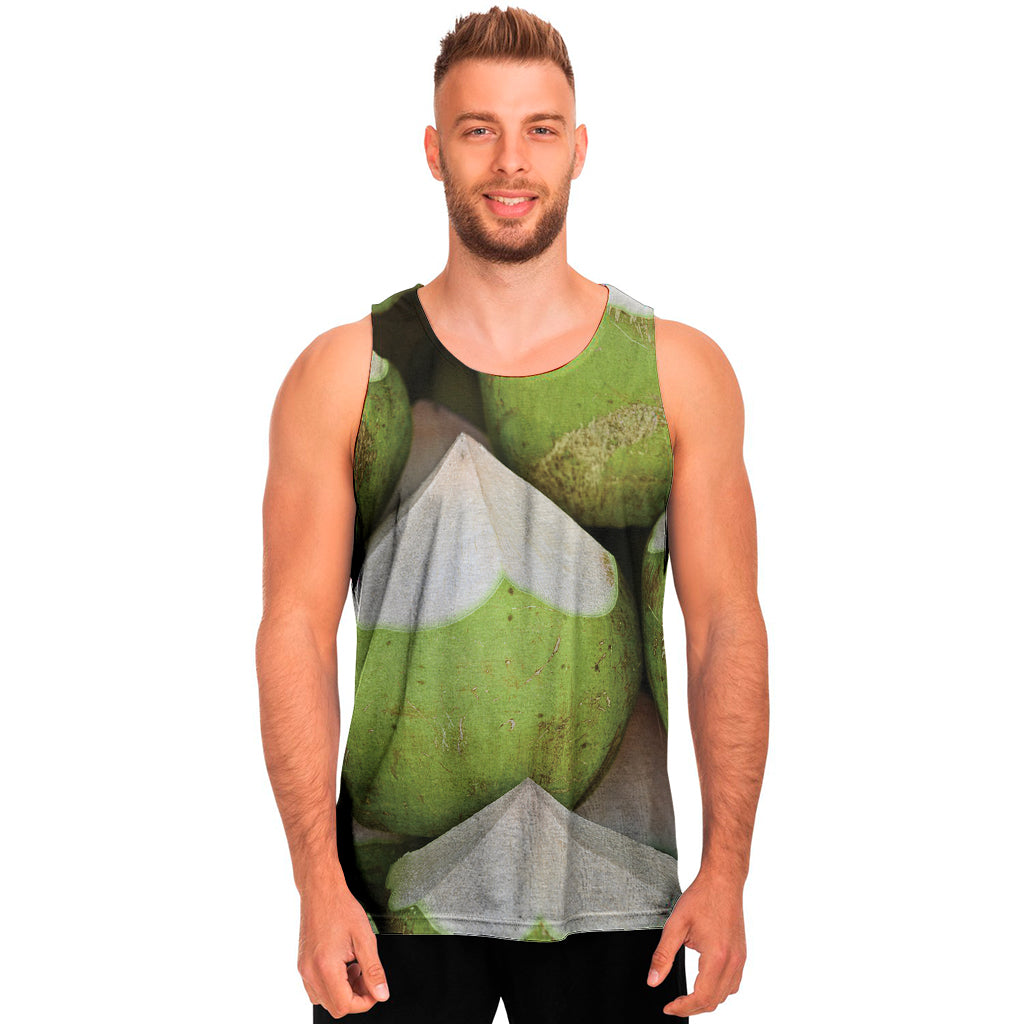 Coconut 3D Print Men's Tank Top