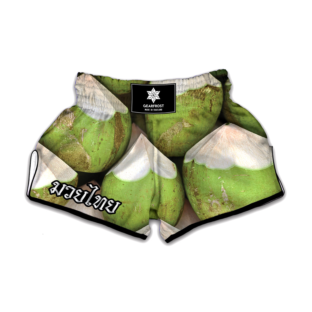 Coconut 3D Print Muay Thai Boxing Shorts