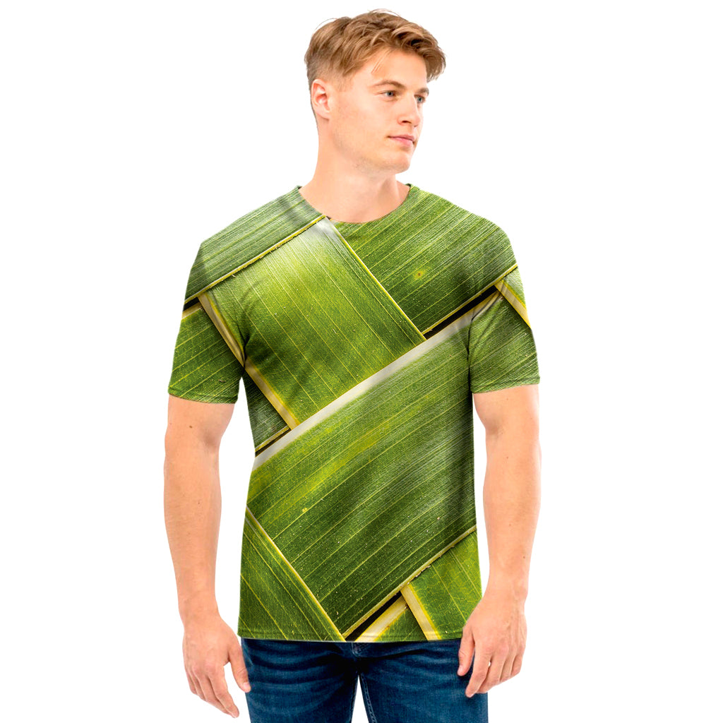 Coconut Leaf Print Men's T-Shirt