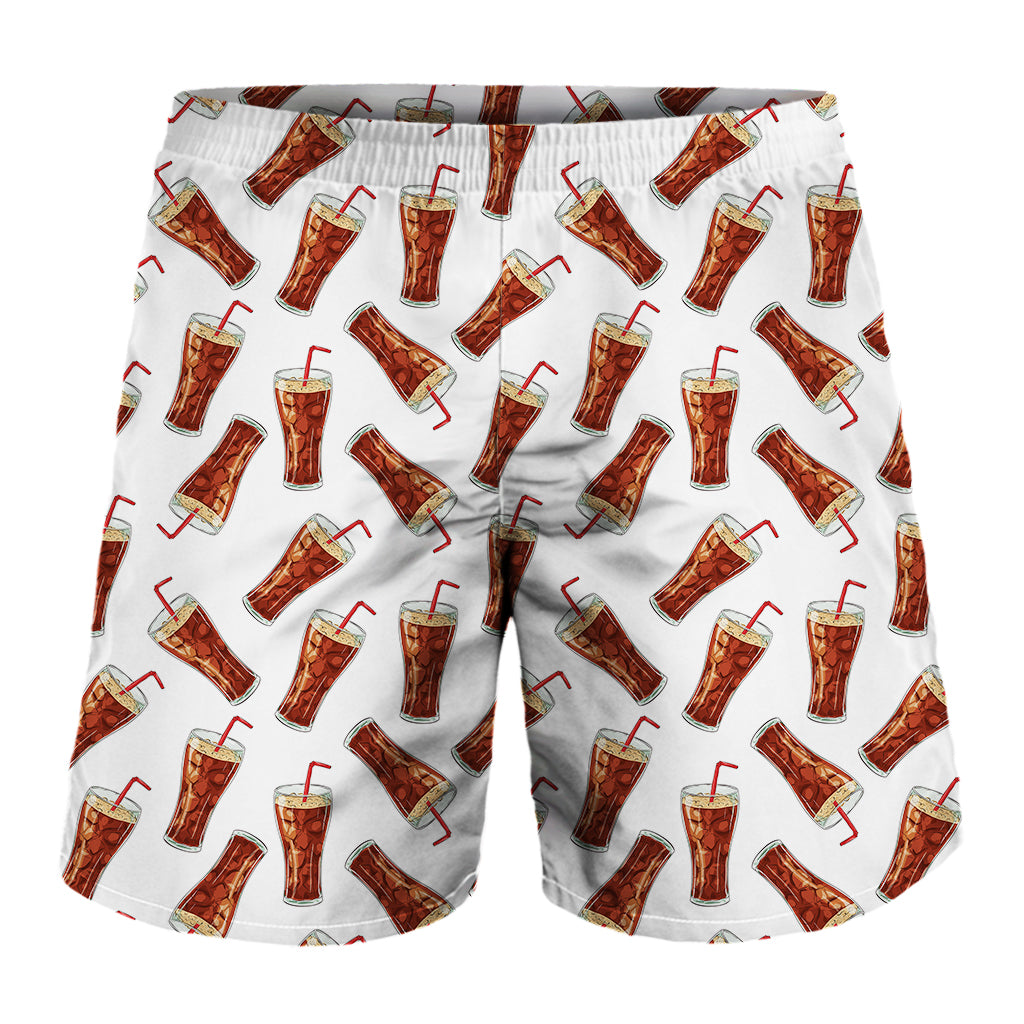 Cola Pattern Print Men's Shorts