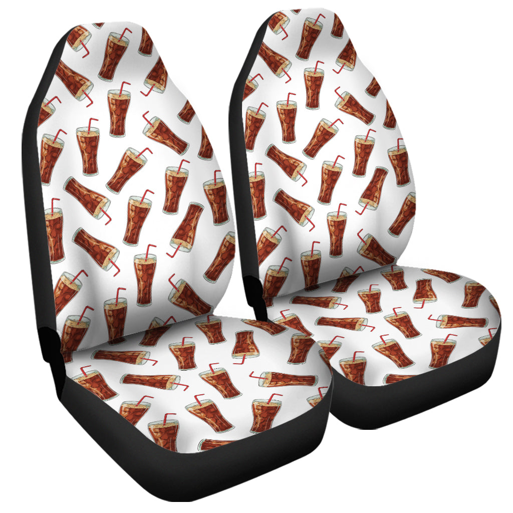 Cola Pattern Print Universal Fit Car Seat Covers