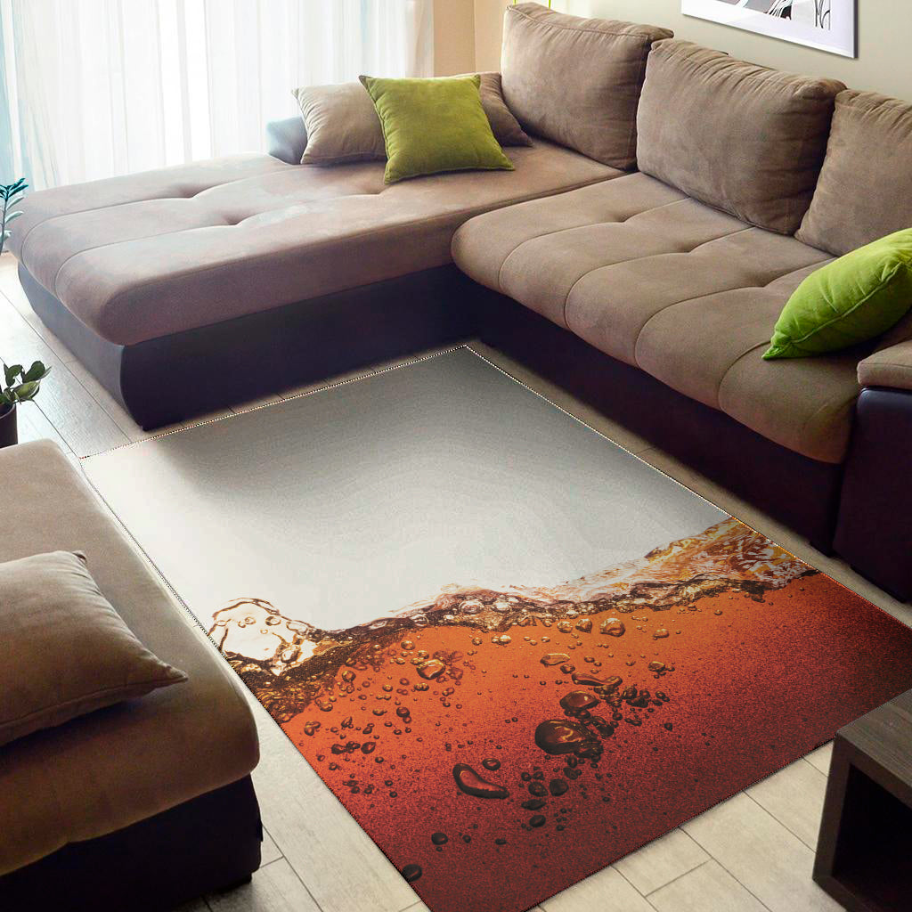 Cola Print Area Rug