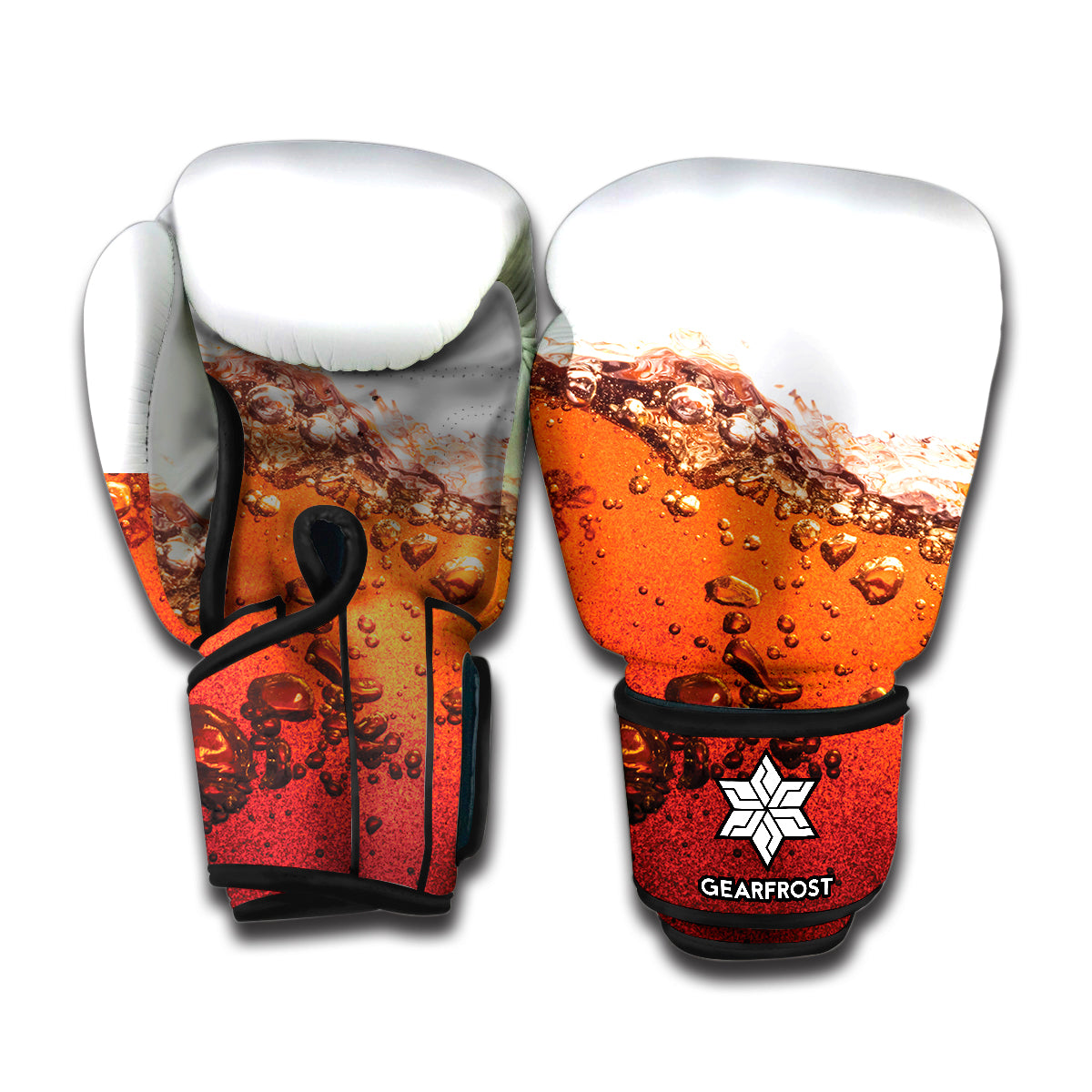 Cola Print Boxing Gloves