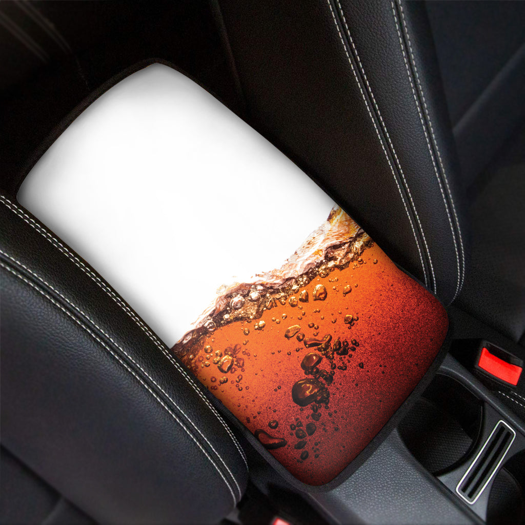 Cola Print Car Center Console Cover