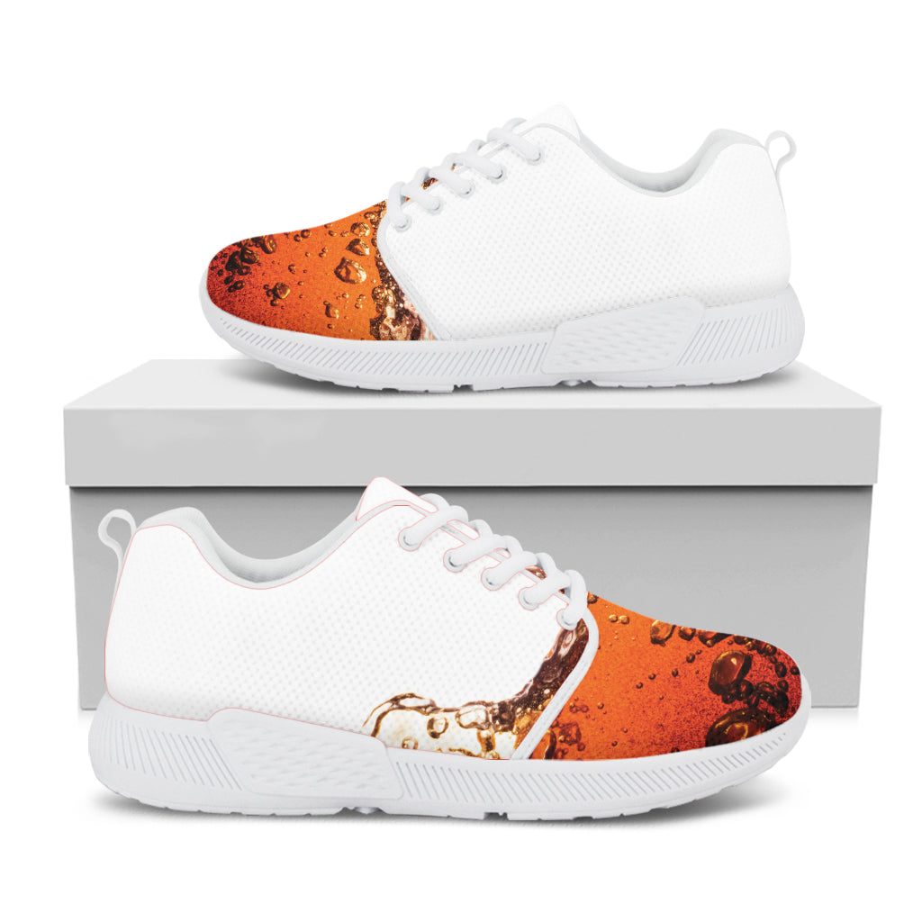 Cola Print White Athletic Shoes