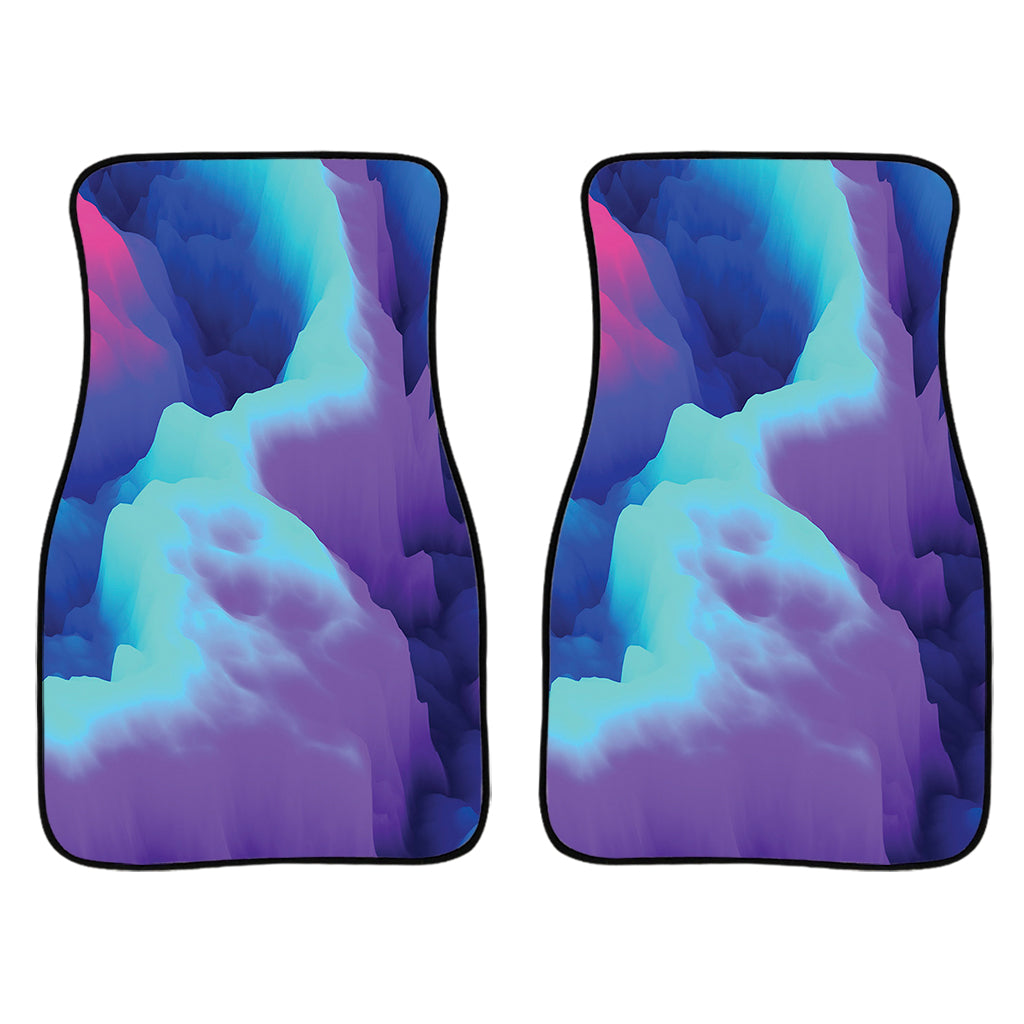 Coloful Cloud Print Front Car Floor Mats