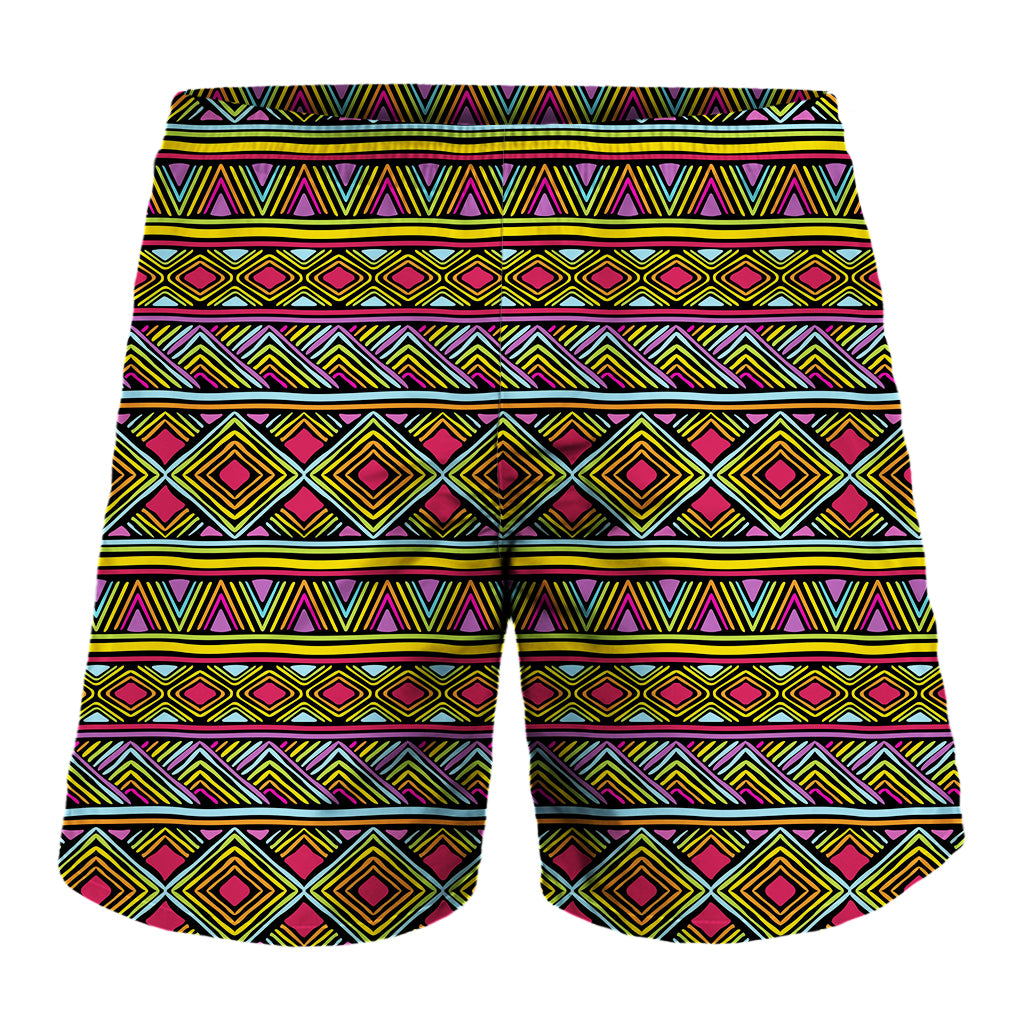 Colorful African Inspired Pattern Print Men's Shorts