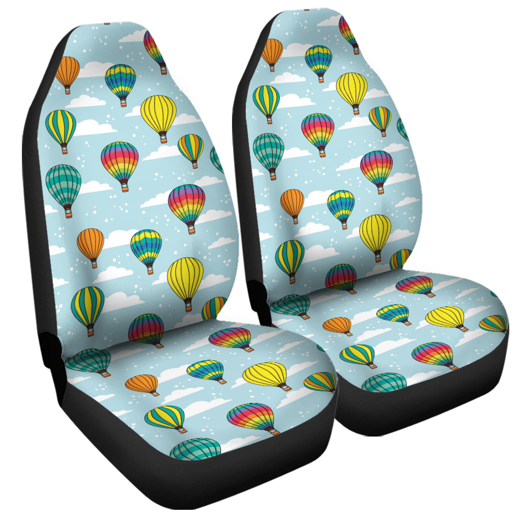 Colorful Air Balloon Pattern Print Universal Fit Car Seat Covers