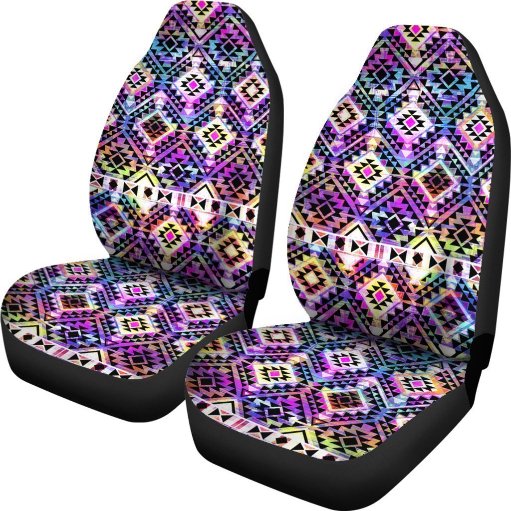 Colorful Aztec Pattern Print Universal Fit Car Seat Covers