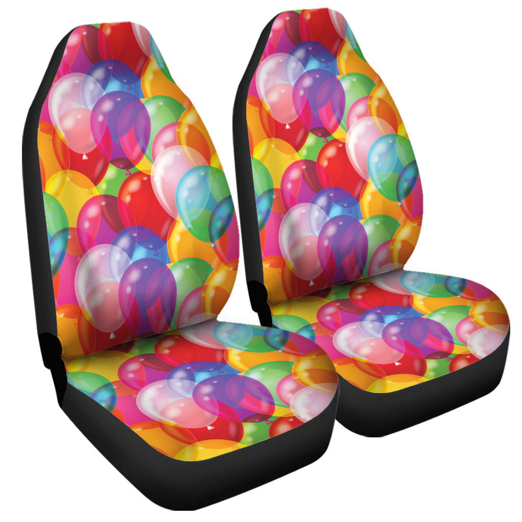 Colorful Balloon Pattern Print Universal Fit Car Seat Covers