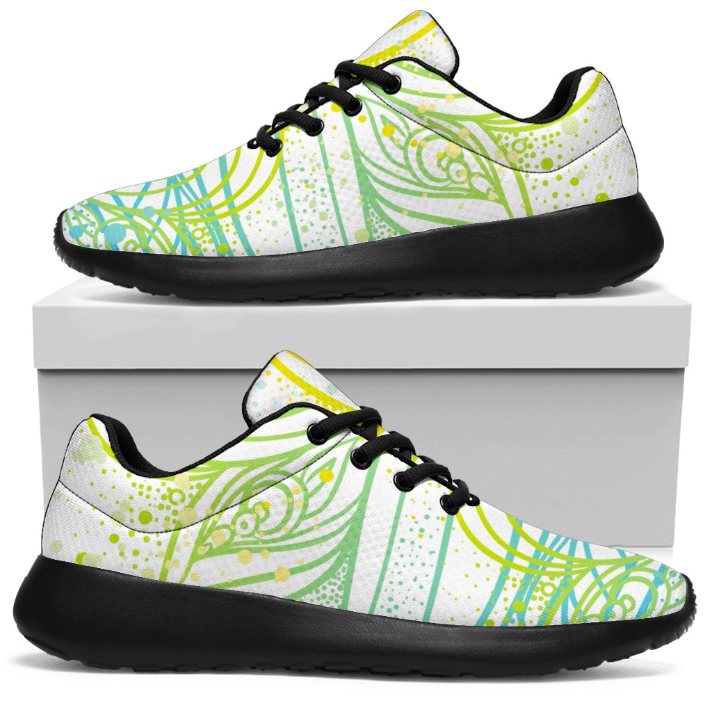 Colorful Buddha Lotus Print Sport Sneakers