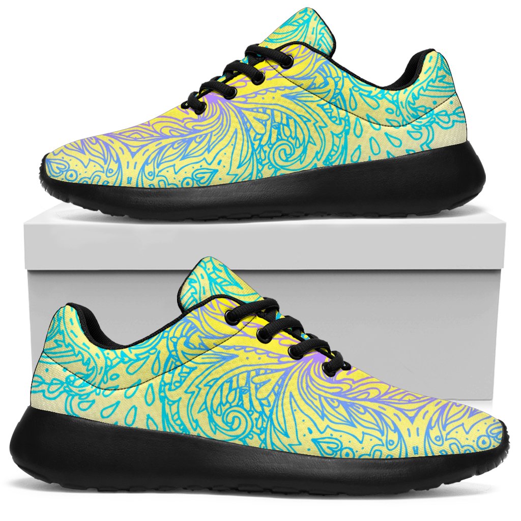 Colorful Buddha Mandala Print Sport Sneakers