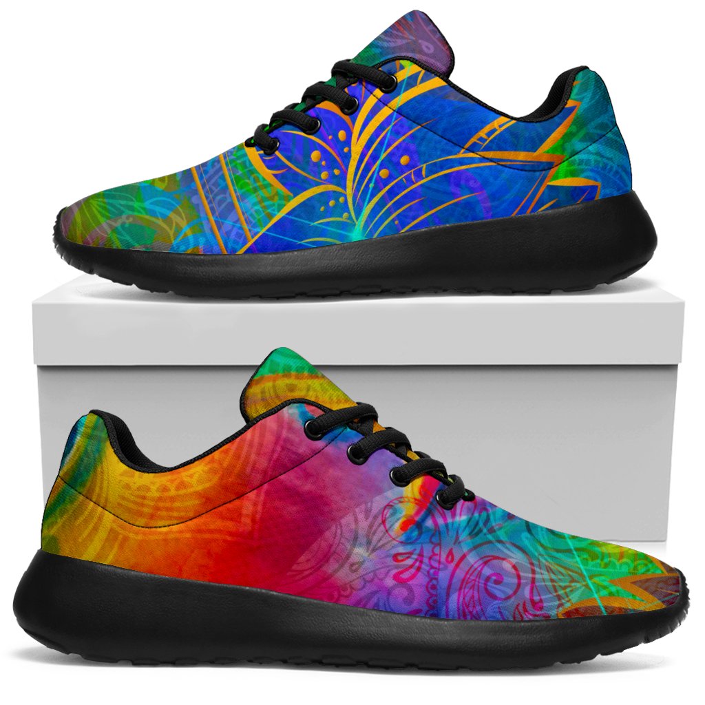 Colorful Buddha Print Sport Sneakers