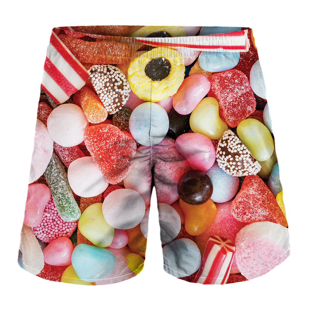 Colorful Candy And Jelly Print Men's Shorts