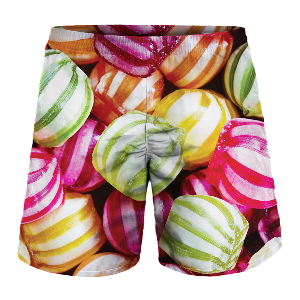 Colorful Candy Ball Print Men's Shorts