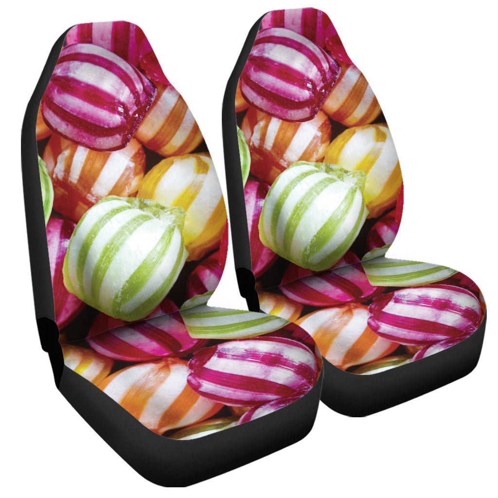 Colorful Candy Ball Print Universal Fit Car Seat Covers