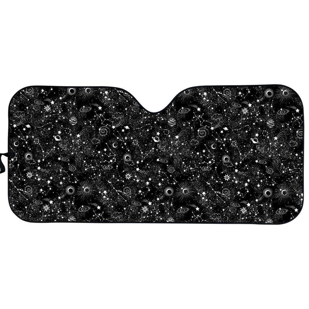 Constellation Galaxy Pattern Print Car Sun Shade