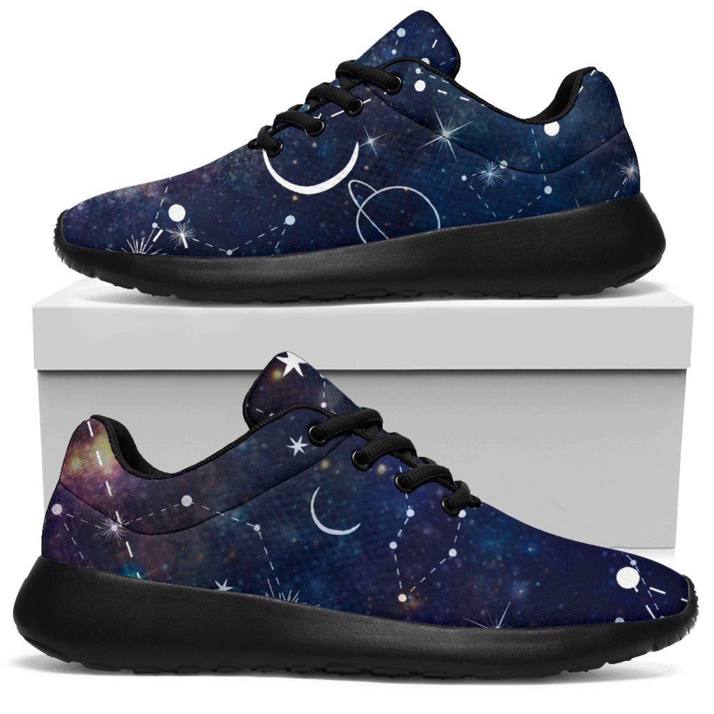 Constellation Galaxy Space Print Sport Sneakers