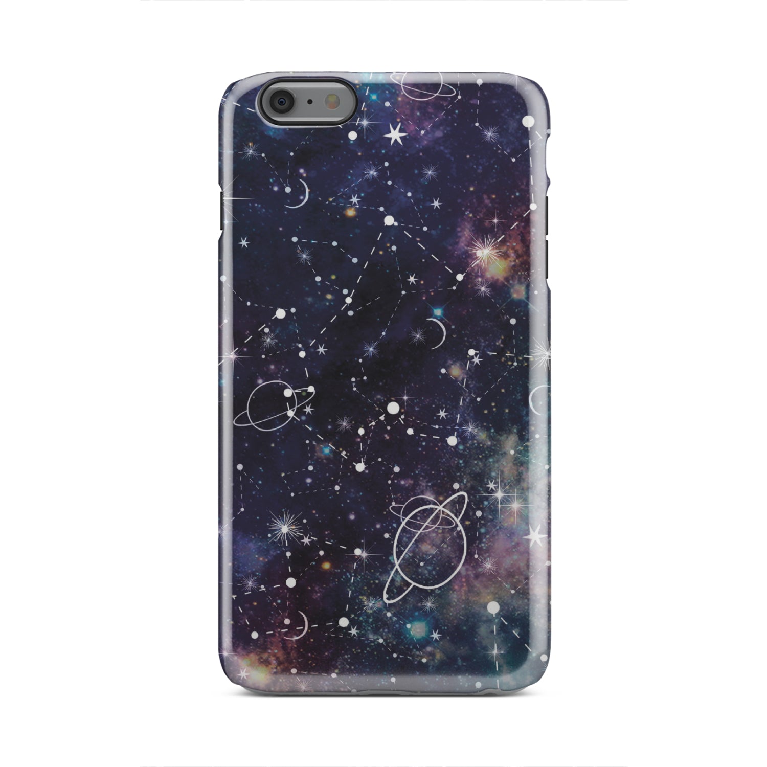 Constellation Galaxy Space Print Tough Phone Case