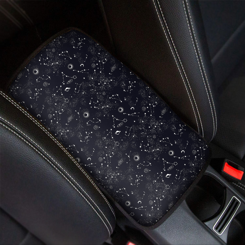 Constellation Space Pattern Print Car Center Console Cover