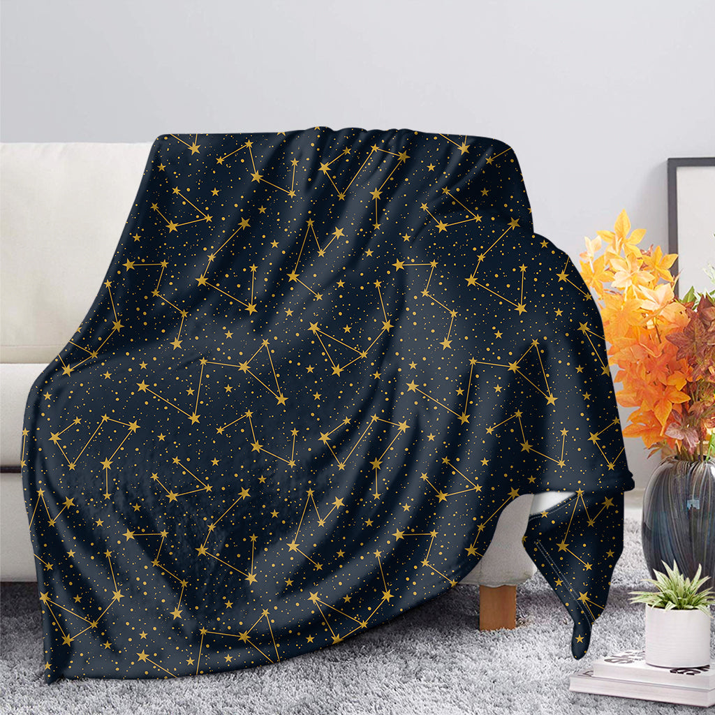 Constellation Symbols Pattern Print Blanket