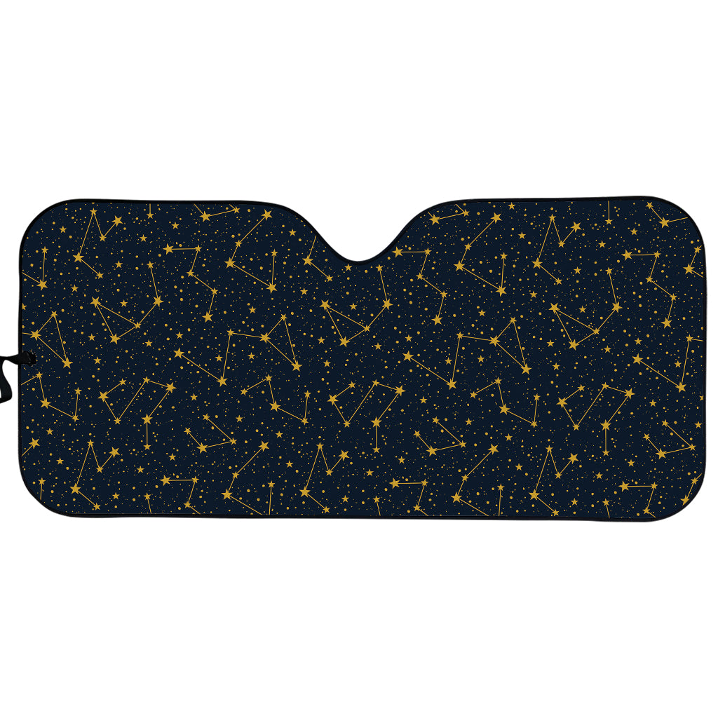 Constellation Symbols Pattern Print Car Sun Shade