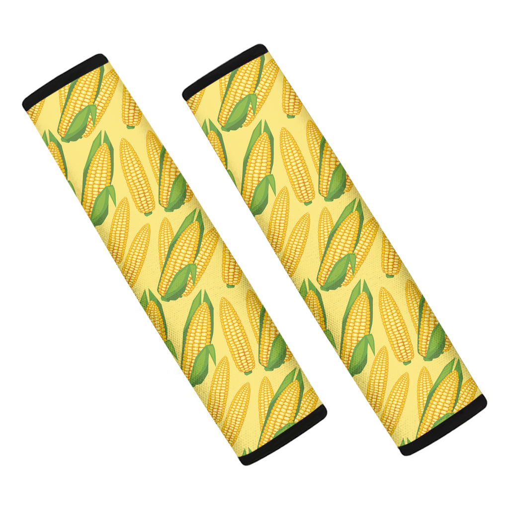 Corn Cob Pattern Print Car Seat Belt Covers