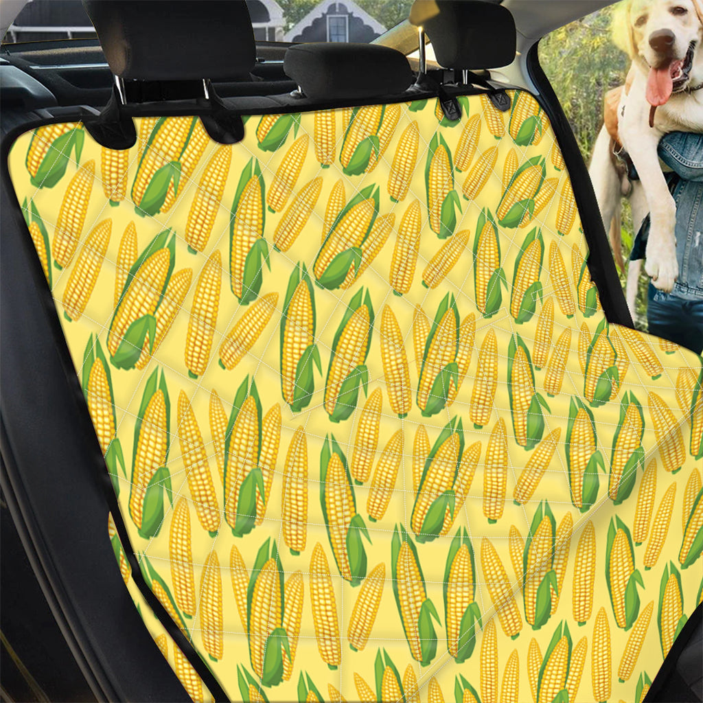 Corn Cob Pattern Print Pet Car Back Seat Cover