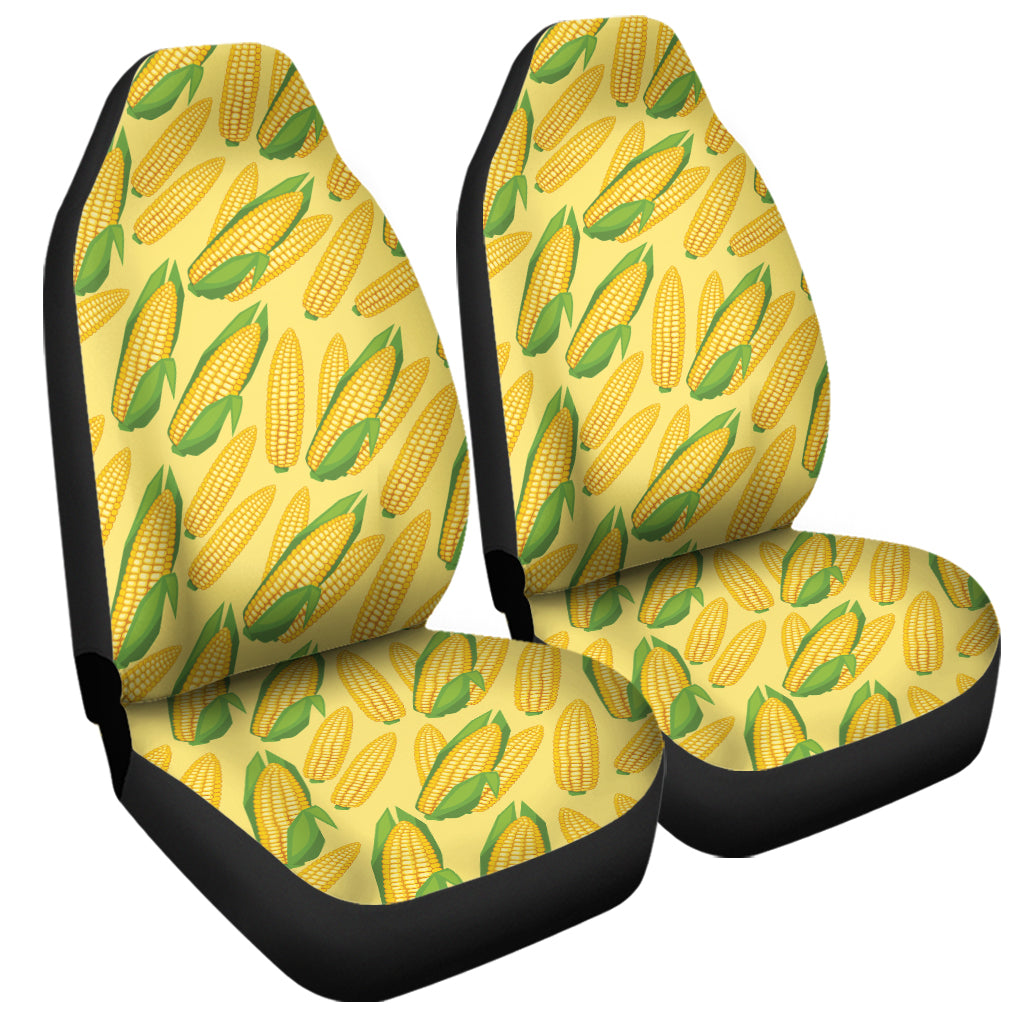 Corn Cob Pattern Print Universal Fit Car Seat Covers