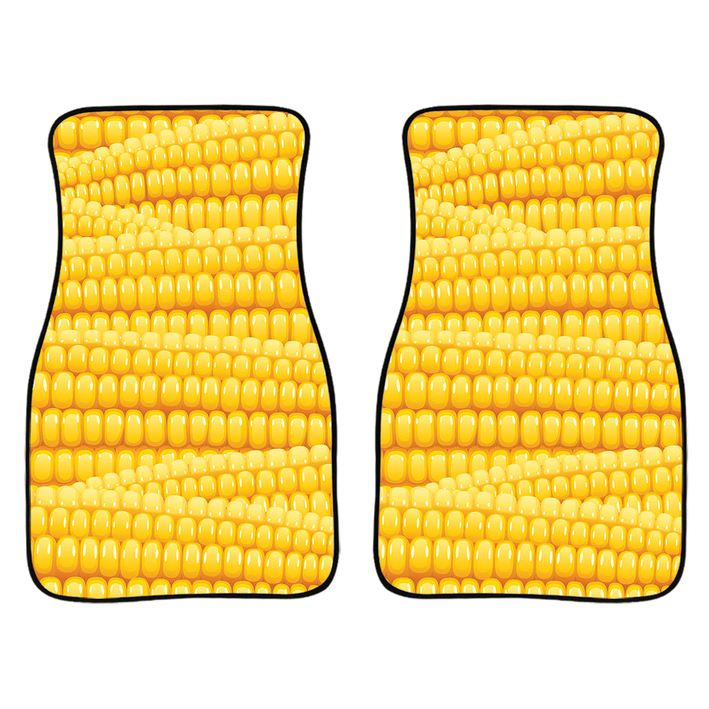 Corn Pattern Print Front Car Floor Mats