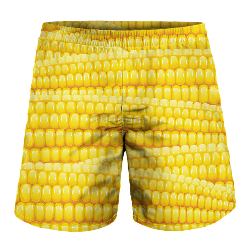 Corn Pattern Print Men's Shorts