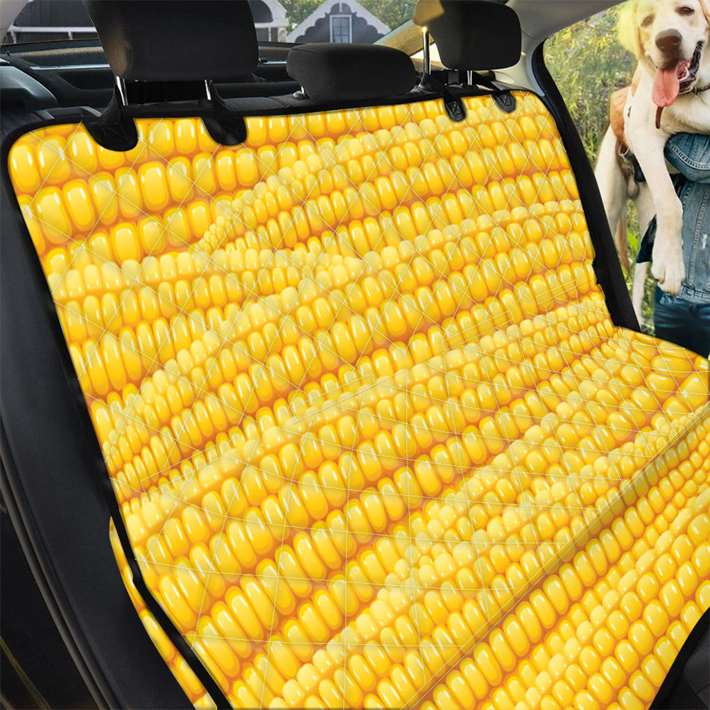 Corn Pattern Print Pet Car Back Seat Cover