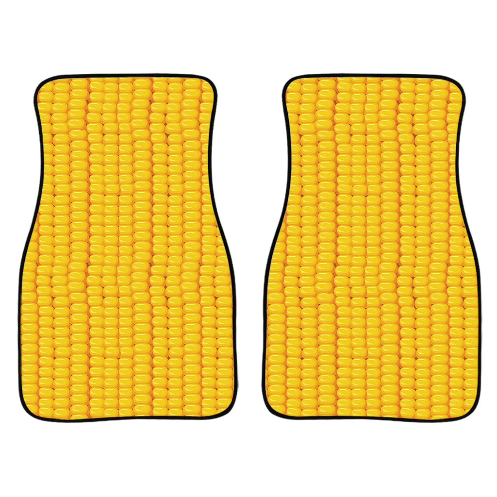 Corn Texture Print Front Car Floor Mats